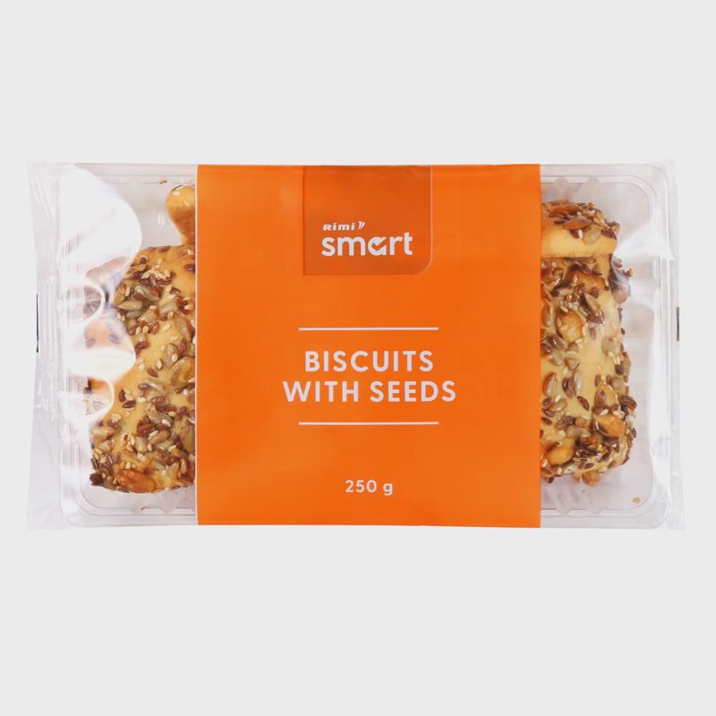 Sausainiai su sėklomis RIMI SMART, 250 g