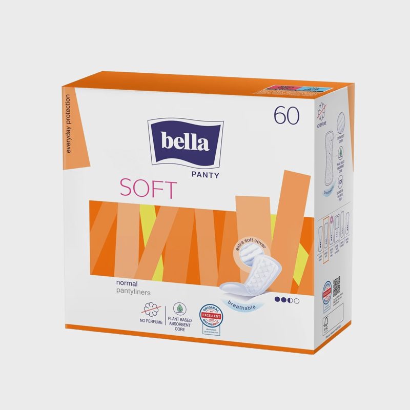 Hig.įklotai BELLA PANTY SOFT, 60 vnt