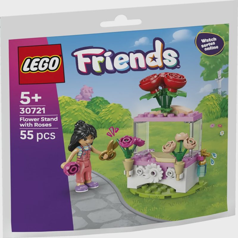 Konstr. LEGO Gėlių Kioskas Su Rožėmis 30721