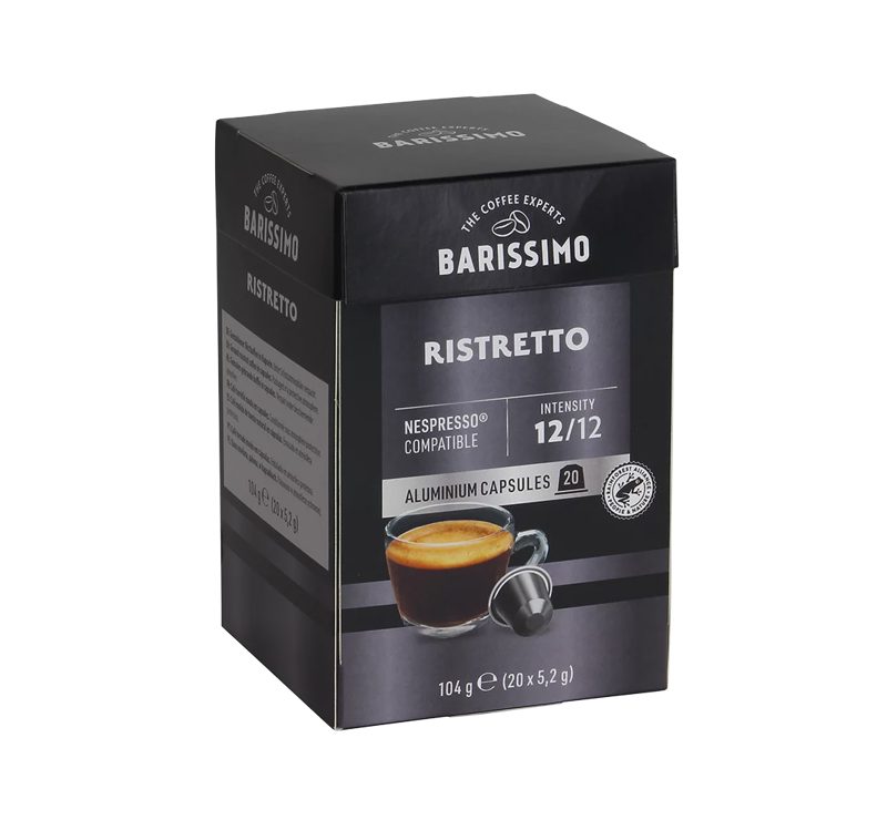 20 CAPSULES DE CAFÉ RISTRETTO
