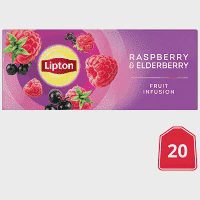 Lipton Τσάι Ράσμπερυ % Μούρα 20 Φακελάκια 1.6gr