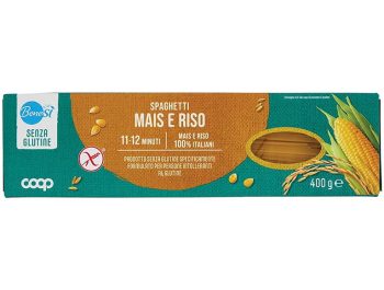 Coop tjestenina špageti bez glutena s kukuruzom i rižom 400 g