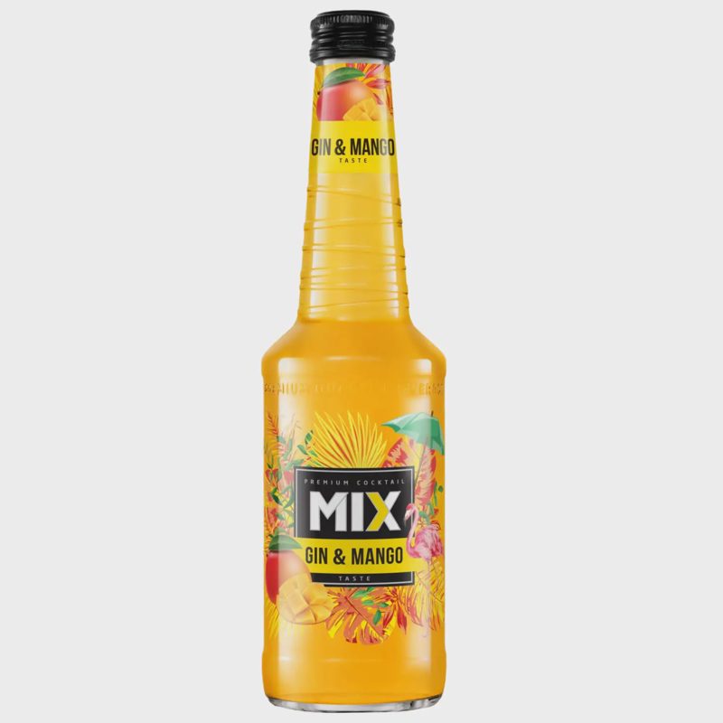 Gaz.alk.kokteilis MIX GIN&MANGO,4 %,0,33l,st.