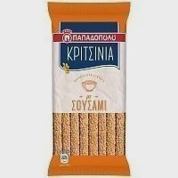 Παπαδοπούλου Κριτσίνια Σουσάμι 130gr
