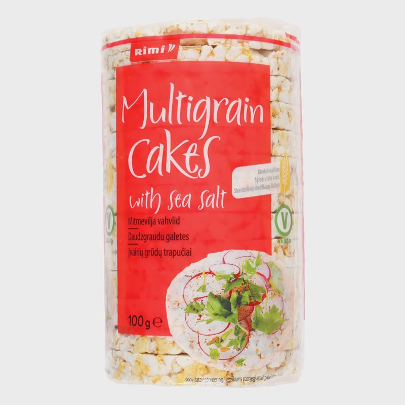 Įvairių grūdų trapučiai RIMI, 100 g
