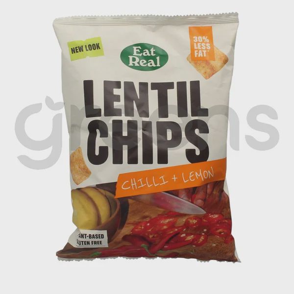 Eat Real Chips Lentil Chili Lemon 95g