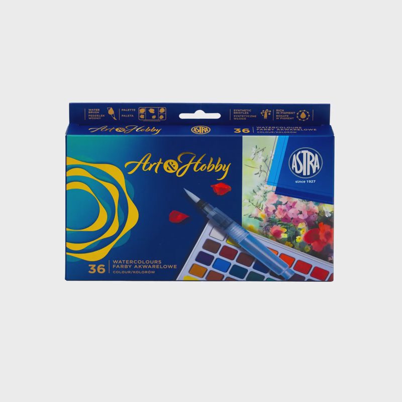Akvareliniai dažai ASTRA ART&HOBBY, BS26