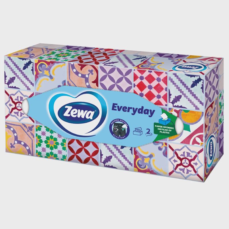 Kosmet.servet. ZEWA EVERYDAY 2sl.100vnt