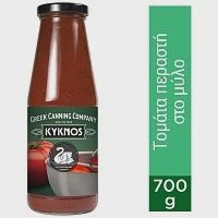 Kyknos Τομάτα Περαστή Στο Μύλο Γυάλινη Φιάλη 700gr