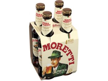 Birra Moretti pivo 4 x 0,33 L