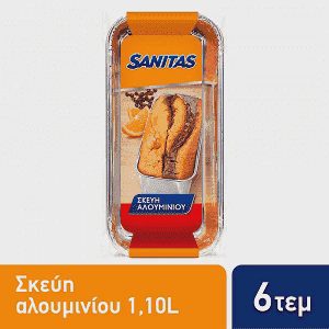Sanitas Σκεύη Αλουμινίου Κέικ S3 6τεμ
