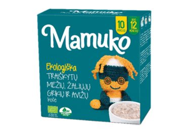 MAMUKO avižų, grikių, miežių grūdai, 240 g