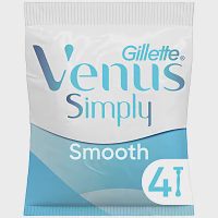 Gillette Venus Simply II Ξυραφάκια Μιας Χρήσης 4τεμ