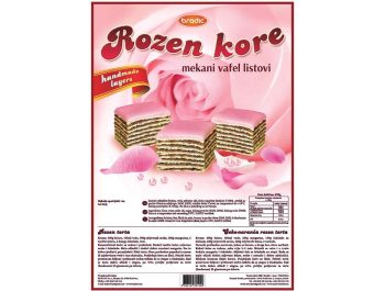 Bradic Rozen kore za kolače 430 g