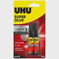 UHU Super Glue Control Liquid 2x3gr