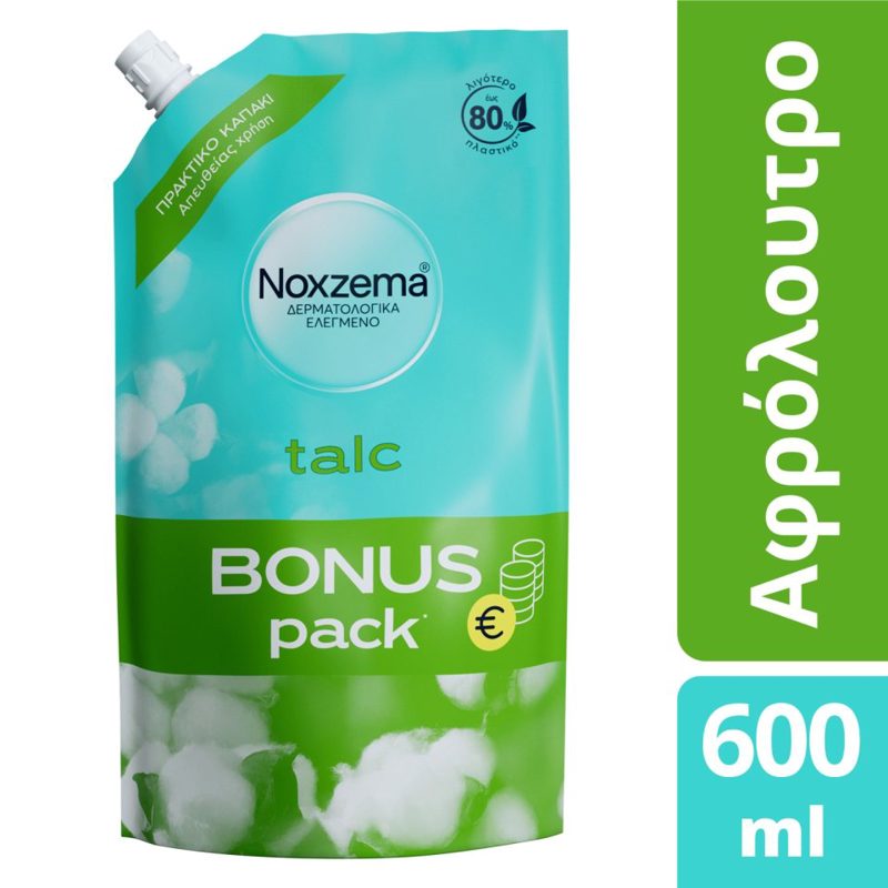 Noxzema Αφρόλουτρο Talc 600ml