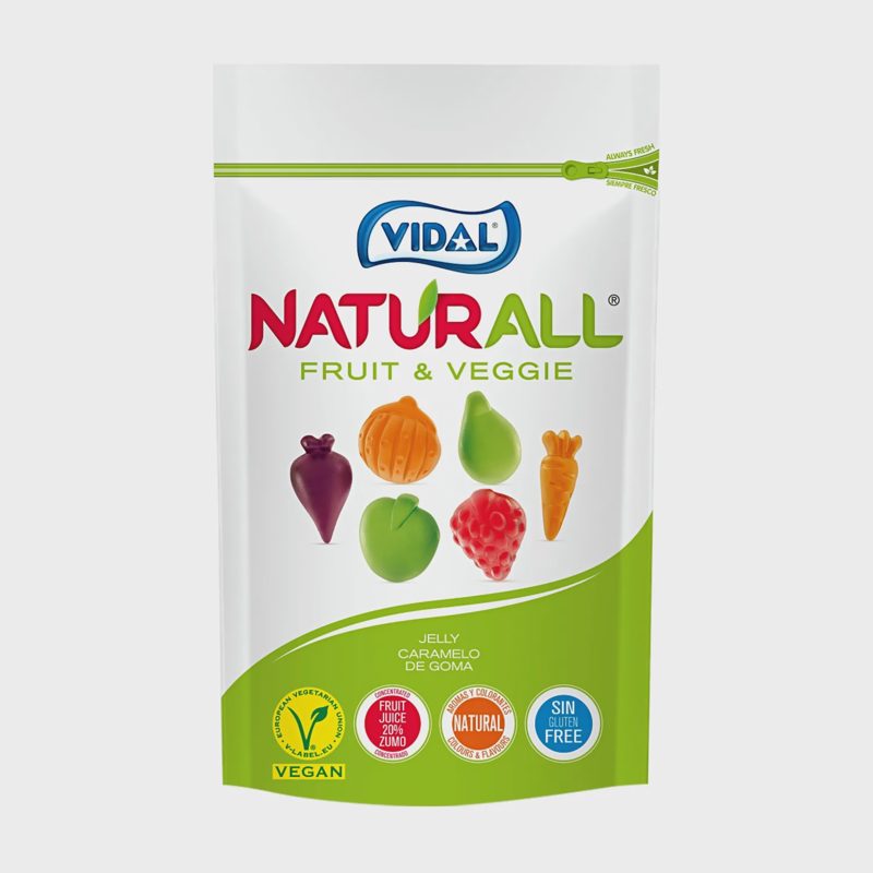 Guminukai VIDAL NATURALL FRUIT&VEG.,180g