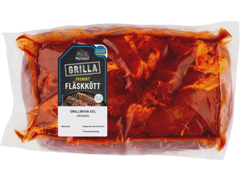 Marinerad grillskiva