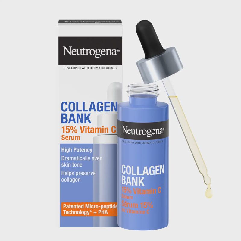 Serumas NEUTROGENA COLLAG. BANK VIT. C, 15 ml