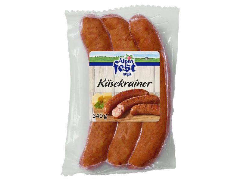 Sajtos grillkolbász