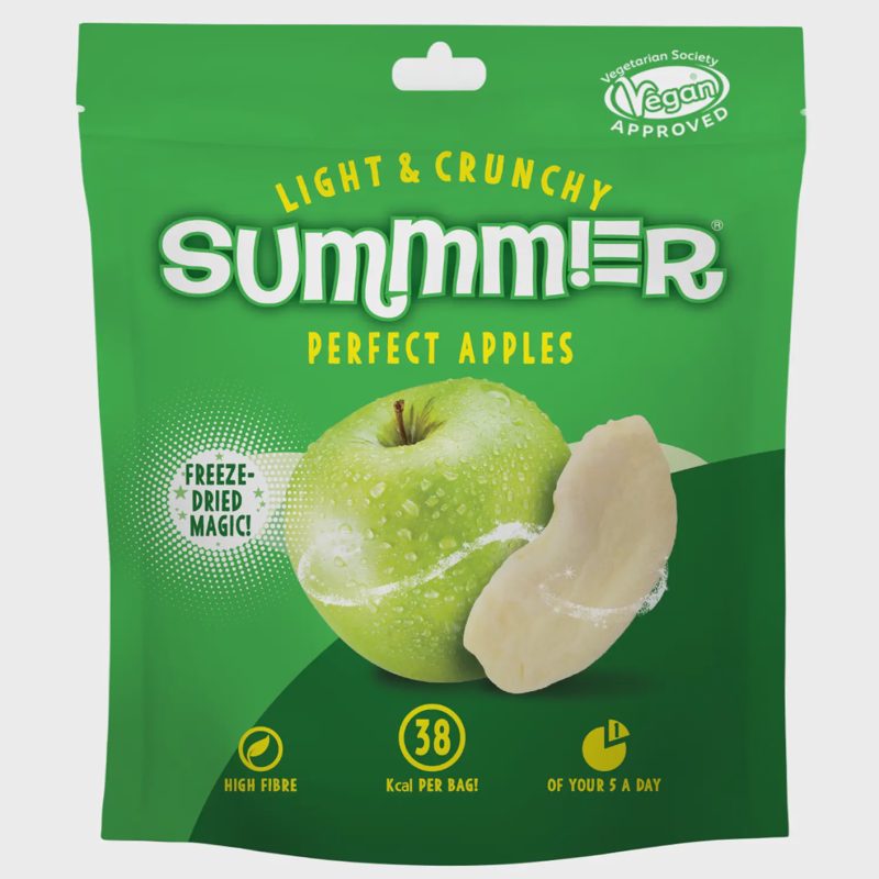 Šalčiu džiovinti obuoliai riek. SUMMMER, 11g