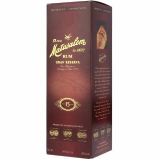 Matusalem Ron Gran Reserva 15 Solera Blender Original 70 cl