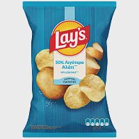 Lay's 50% Με Λιγότερο Αλάτι 120gr