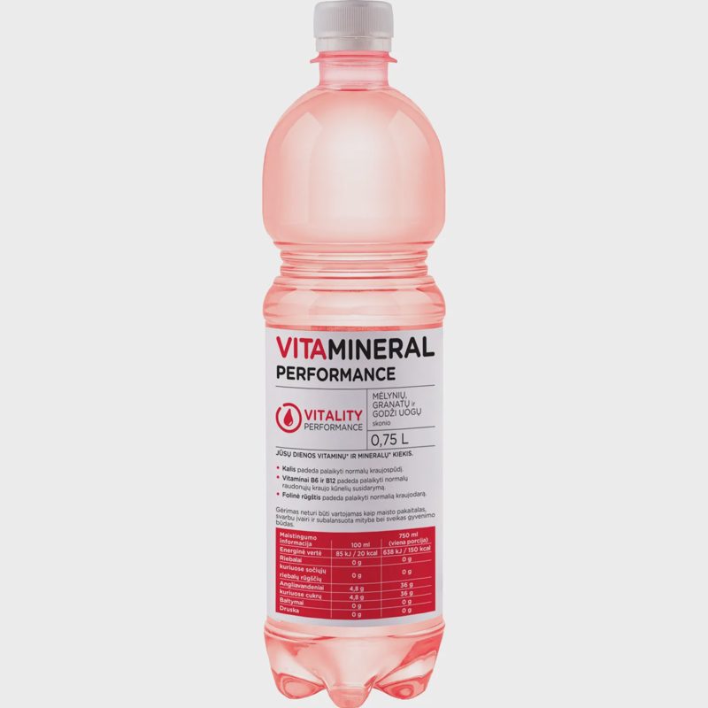 Gaivusis gėrimas VITAMINERAL VITAL, 0,75 l