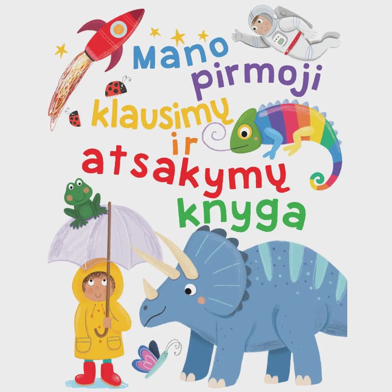 Knyga MANO PIRMOJI KLAUSIMŲ IR ATSAKYMŲ