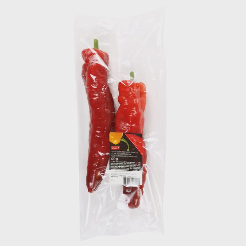Pailgos saldžiosios paprikos RIMI, 1kl., 170g