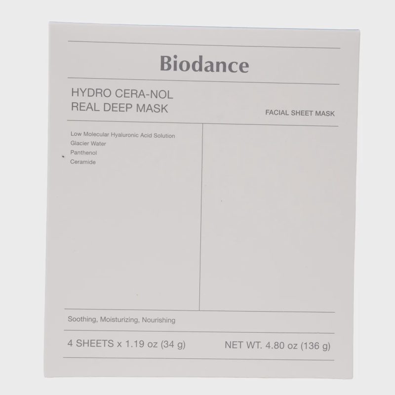 Veido kaukė BIODANCE HYDRO CERA NOL REAL DEEP