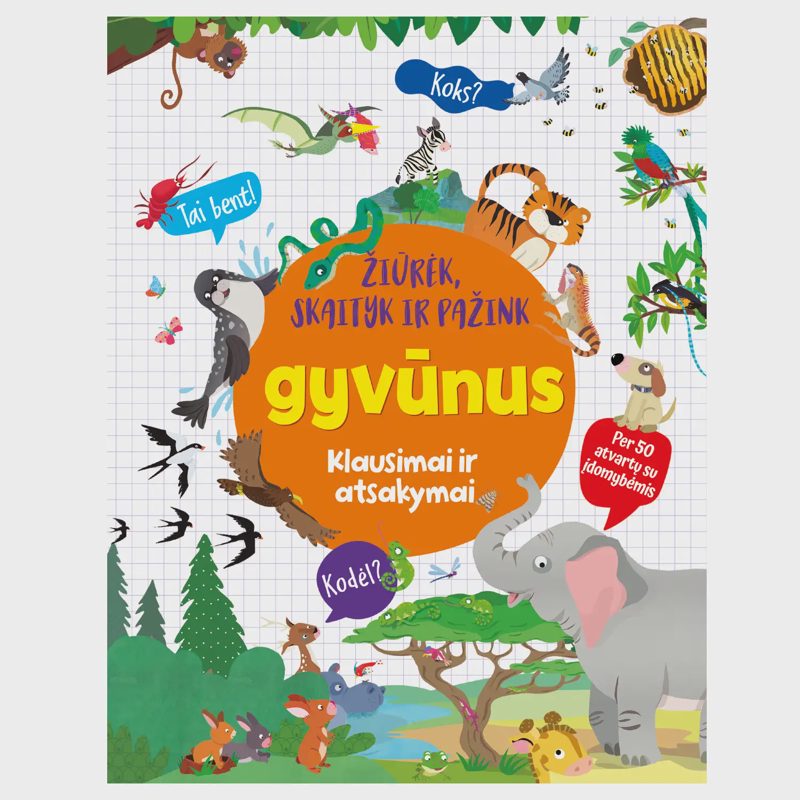 Knyga ŽIŪR. SKAIT. PAŽ. GYV. KLAUS. ATS.