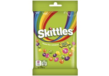 Skittles bomboni Crazy sours 95 g