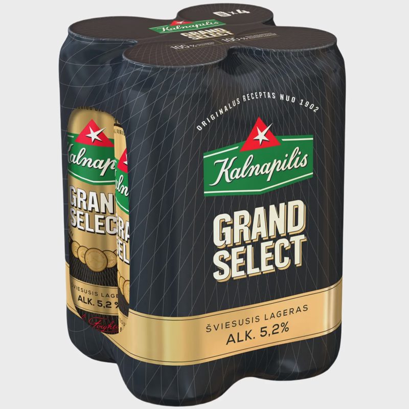 Al.KALNAPILIS GRAND S.,5,2 %, 4 X 0,568 l sk.
