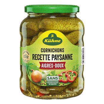 Cornichons Aigres-Doux KUHNE