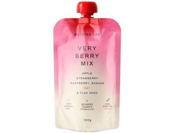 Nutrino Lab Very Berry Mix kašica od jabuke, jagode, maline i banana 180 g