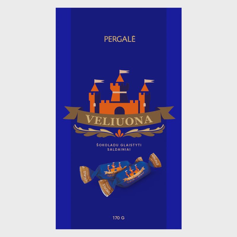 Saldainiai VILNIAUS PERGALĖ VELIUONA, 170 g