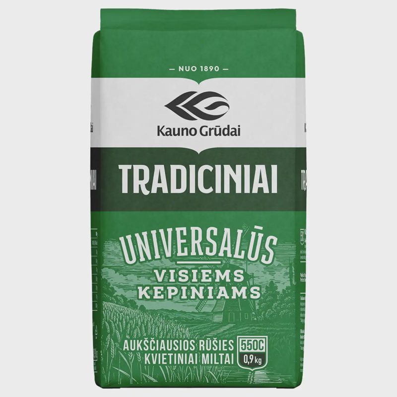 Kviet. TRADICINIAI miltai KAUNO GRŪDAI, 0,9kg