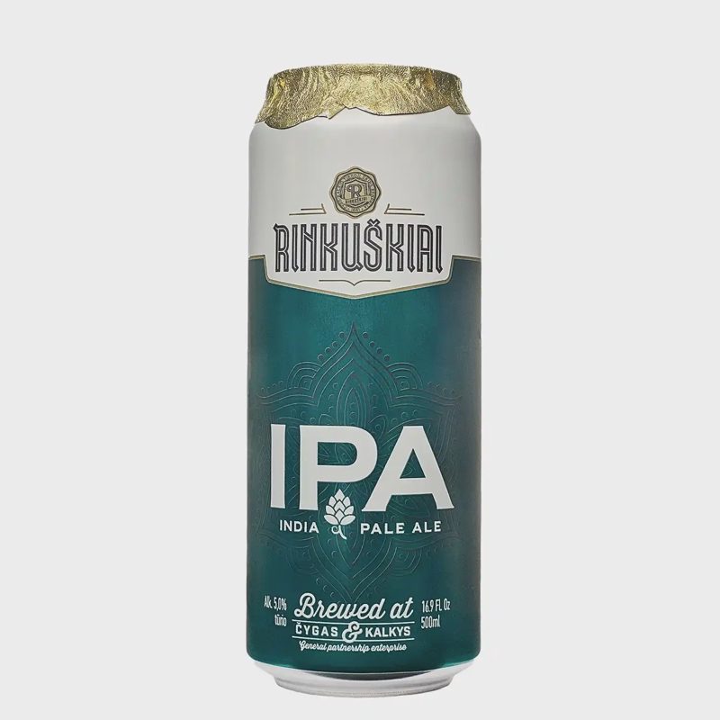 Alus RINKUŠKIAI IPA, 5,0 %, 0,5 l SK