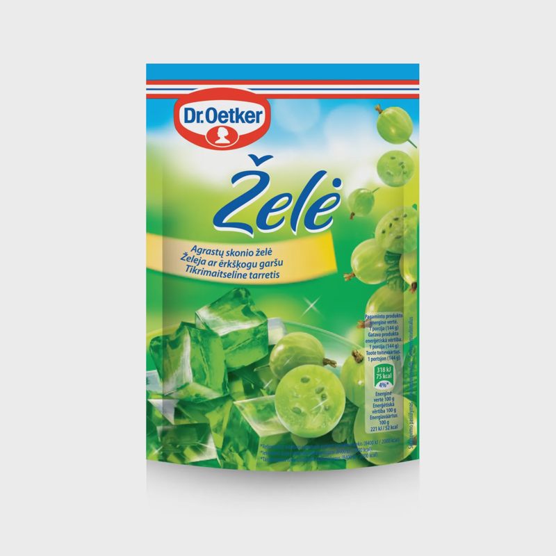 Agrastų skonio želė, DR OETKER, 72 g