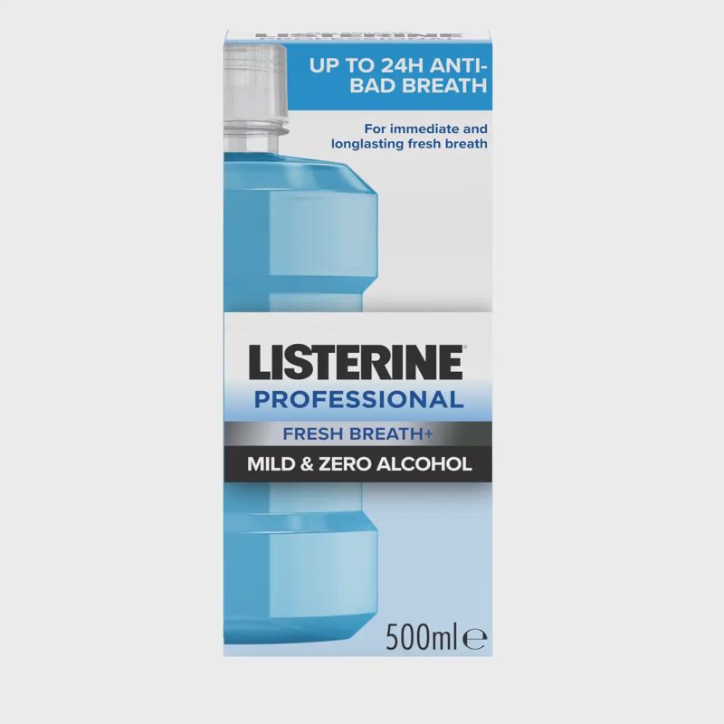 Burn. sk. skystis LISTERINE FR. BREATH, 500ml