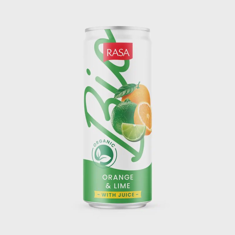 Ekol. gėr. RASA BIO, apel. ir cit. sk. 0,33 l