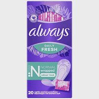 Always Dailies Singles Normal Σερβιετάκια 20τεμ