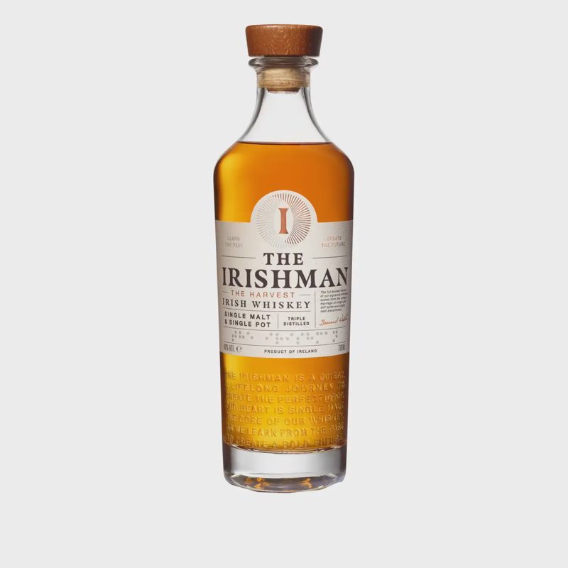 Viskis THE IRISHMAN HARVEST, 40 %, 0,7 l