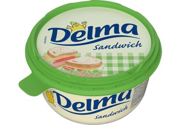 Margarīns Delma sviestmaizēm 20% 450g