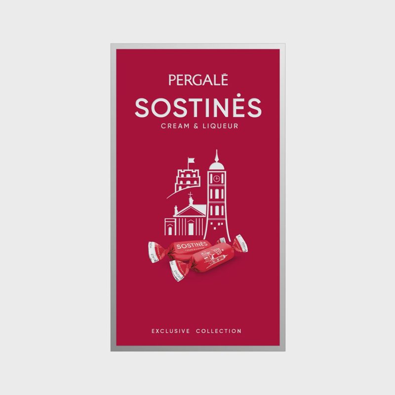 Saldainiai SOSTINĖS CREAM & LIQUEUER, 170g