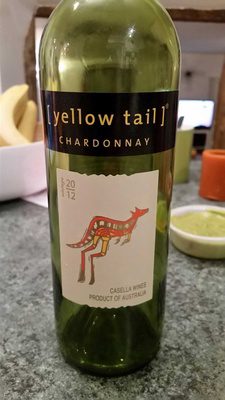 YELLOW TAIL vino blanco chardonnay Australia botella 75 cl