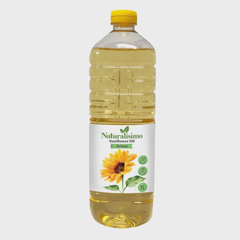 Rafinuot. saulėgrąžų aliejus NATURALISIMO, 1l