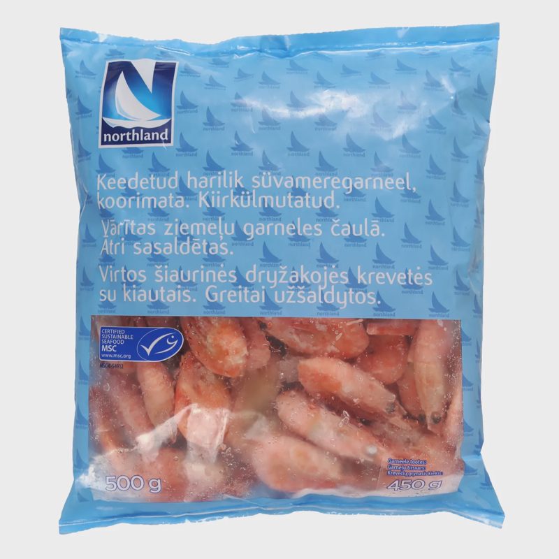 Krevetės su k. Northland,MSC,90/120,450g
