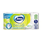 Zewa Deluxe Χαρτί Υγείας Χαμομήλι 3φύλλων 8άρι 0,704kg